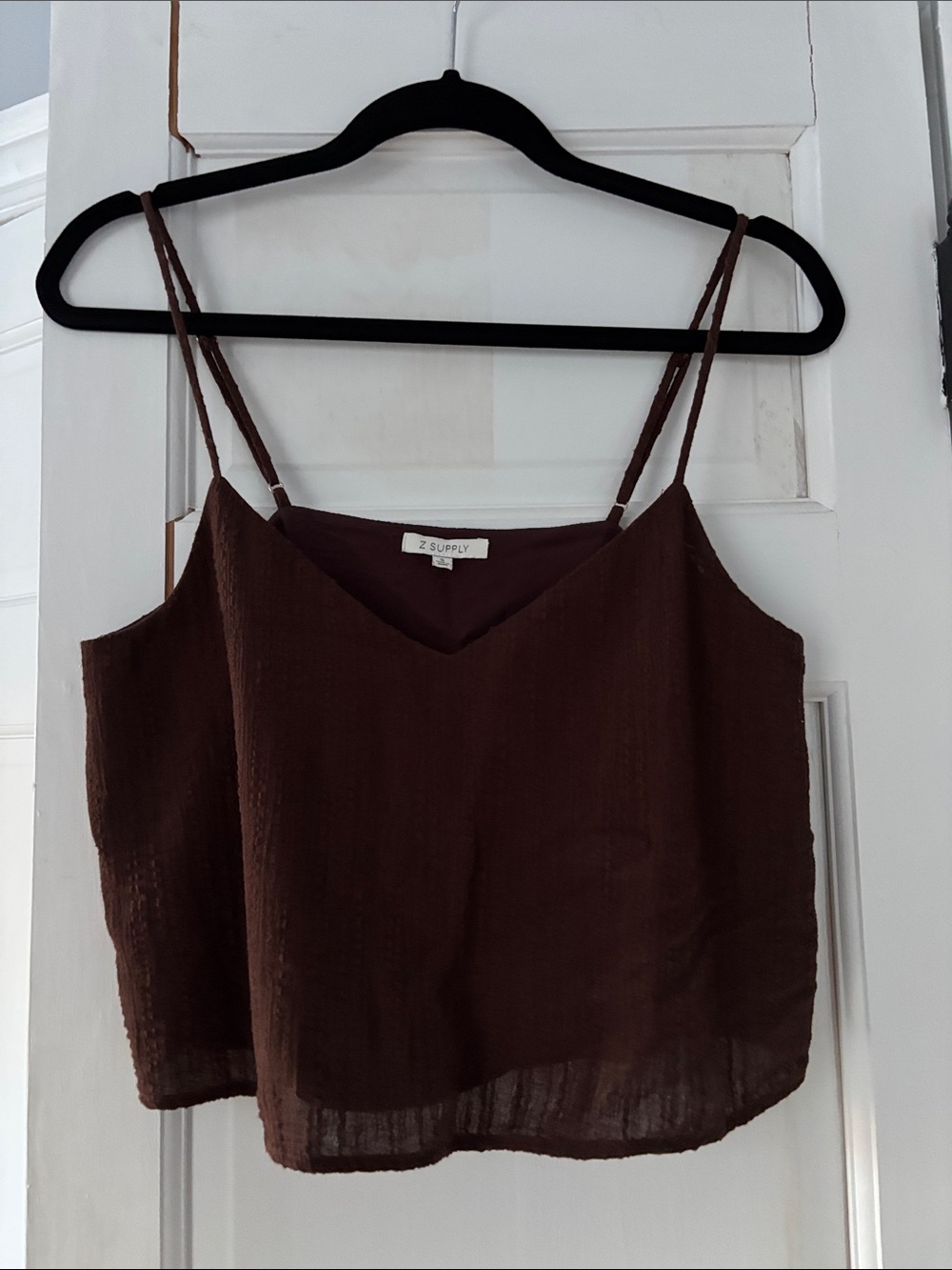 Z Supply Brown Salerno wrap skirt & cropped tank - Picture 8 of 11